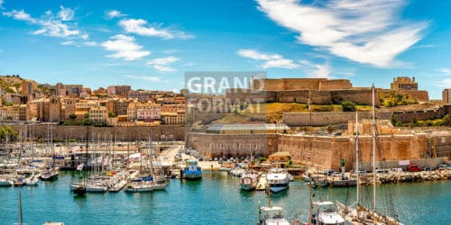 Marseille port photo impression et toile