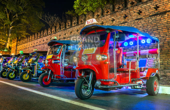 Bangkok taxi photo impression et toile