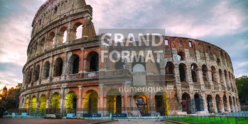 Rome colisée photo impression et toile
